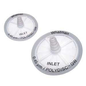 Polydisc GW Filter 50mm, nylon with quartz fiber prefilter, 0.45 µm (Bulk Pack)