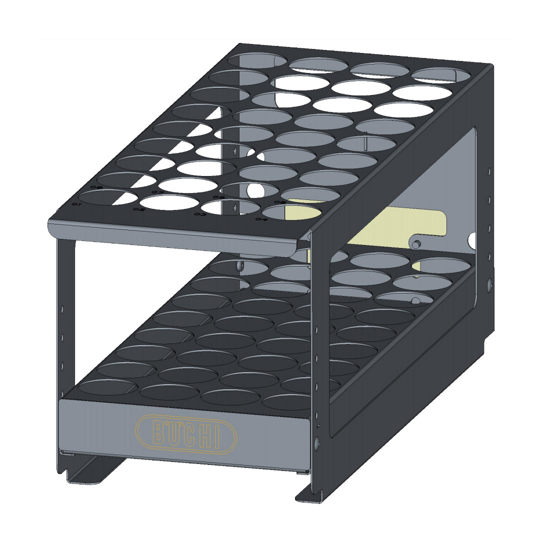 Pure rack type 6 for 25 x 150 mm glass tubes