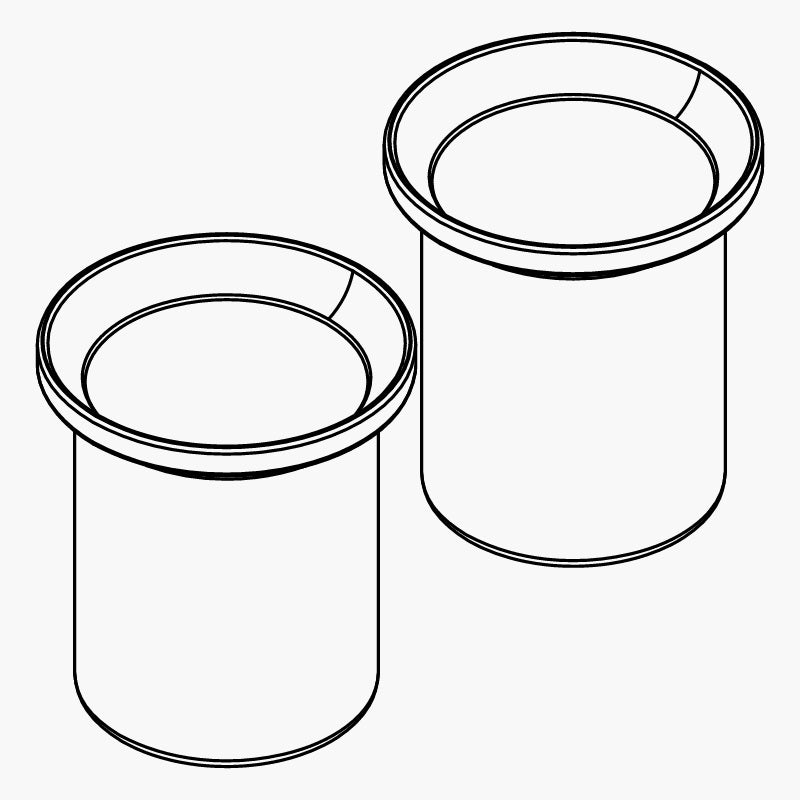Buchi Soxhlet Set of Beakers