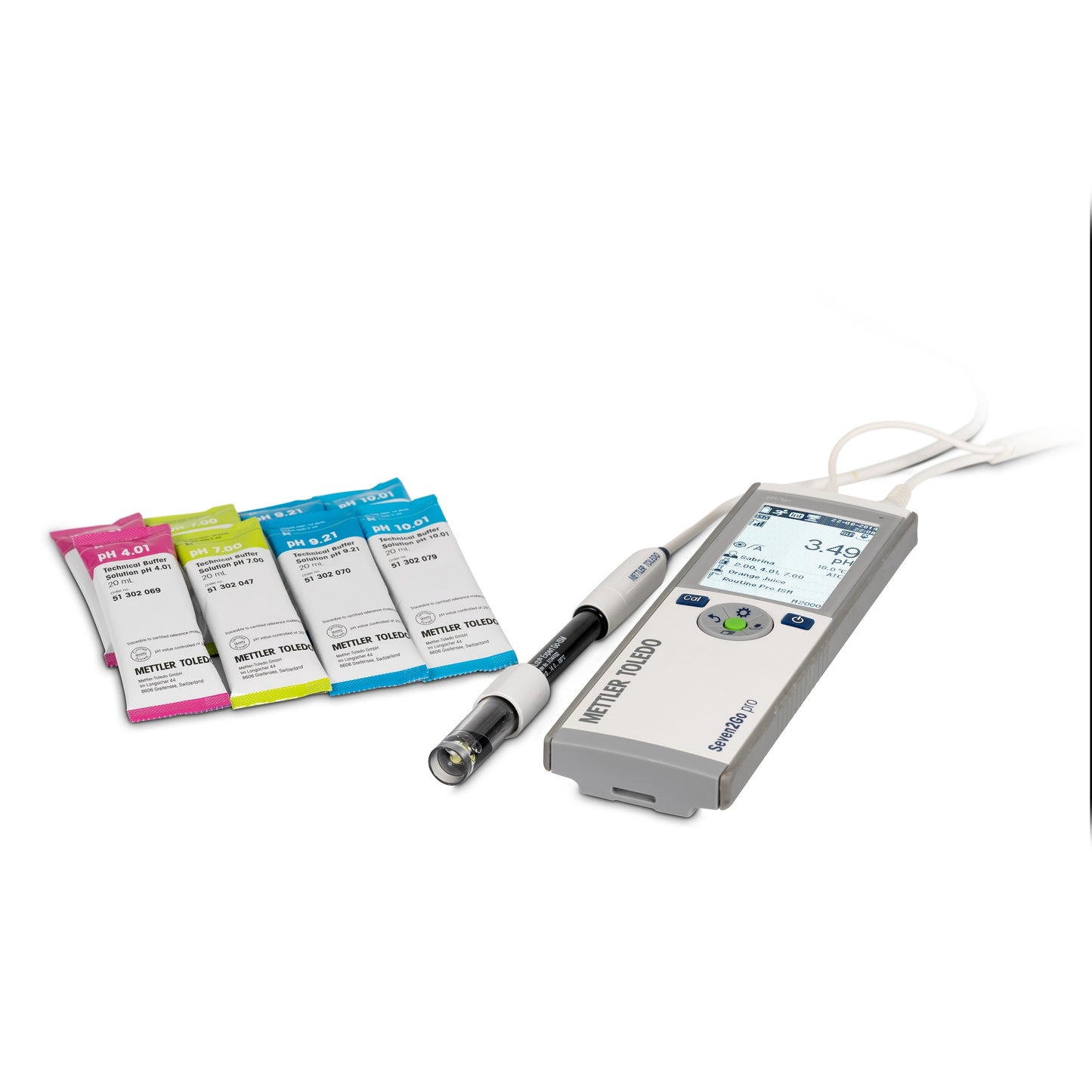 Seven2Go pH/Ion Meter S8-STANDARD KIT with InLab Expert Pro-ISM-IP67