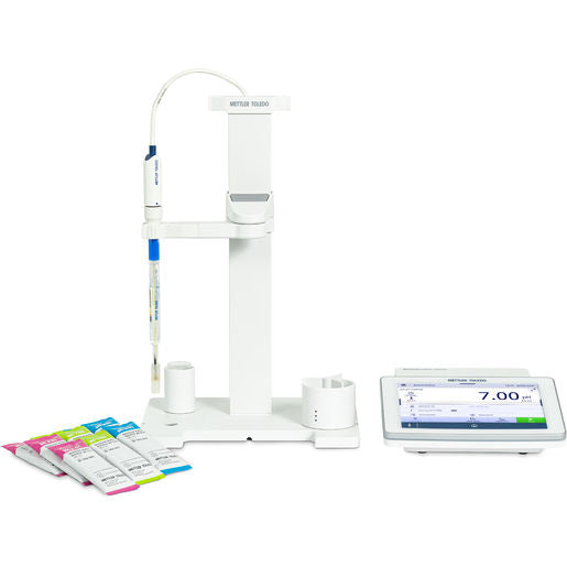 pH meter SevenDirect SD20 Viscous Kit. InLab Viscous Pro-ISM, includes electrode arm and pH buffer sachets