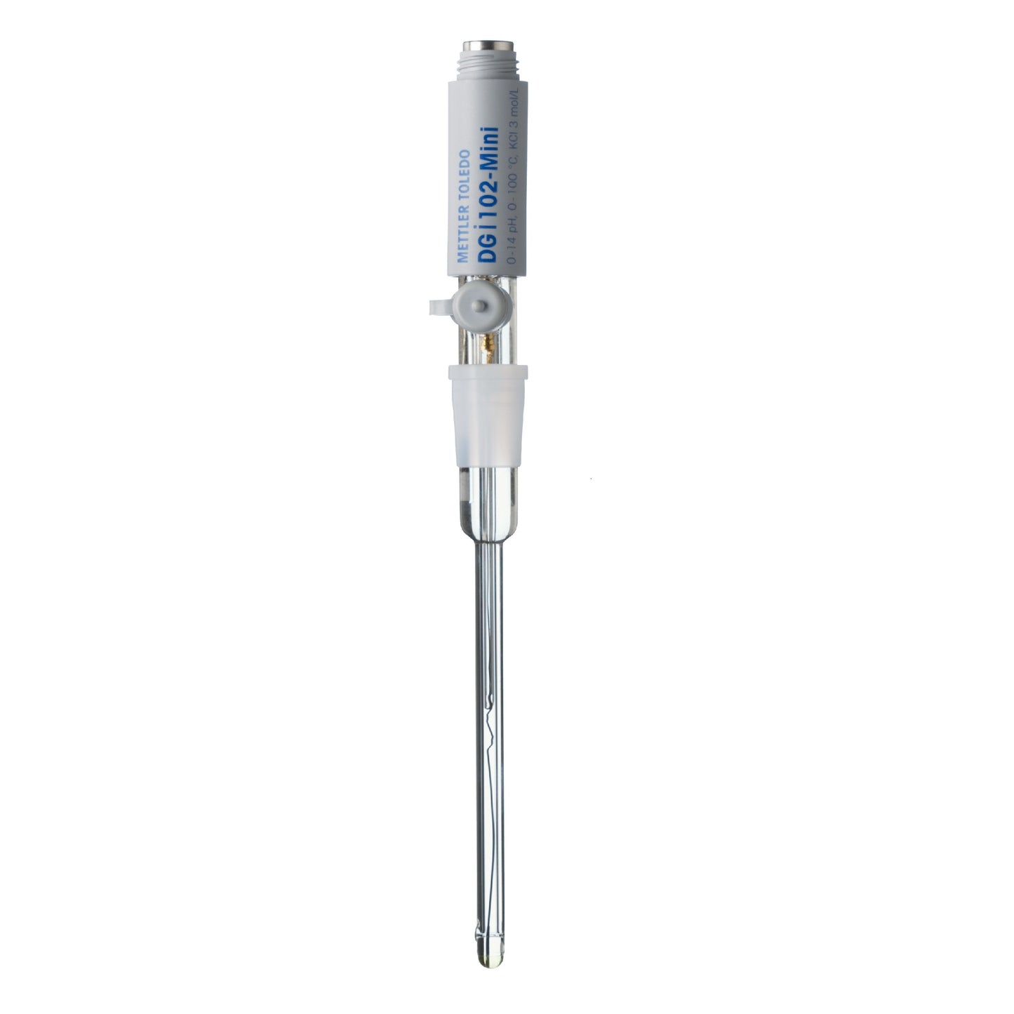DGi102-mini pH micro-electrode with ceramic frit and 6mm diameter