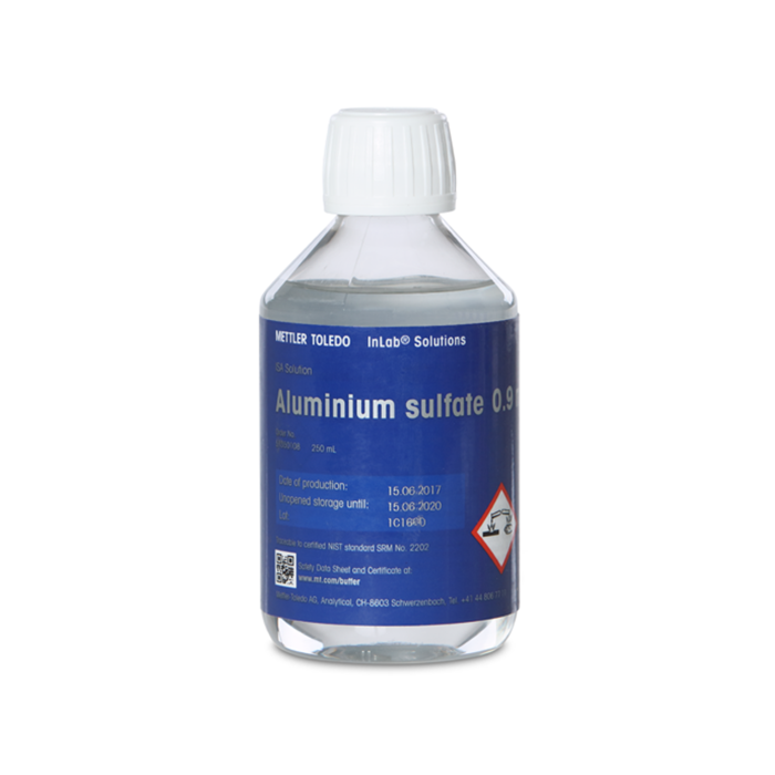 ISA solution 0.9 mol/L Al2(SO4)3 (Aluminium Sulfate), 250ml