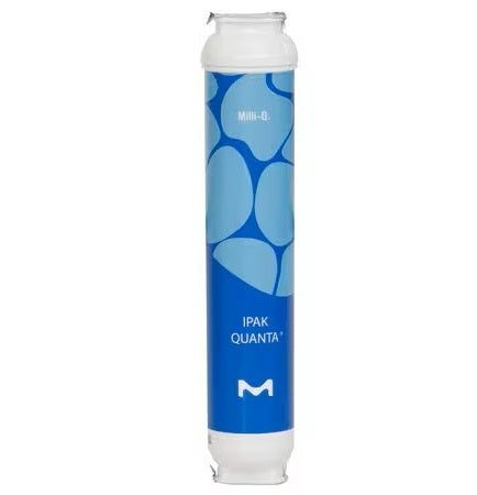 IPAK Quanta® cartridge for pure water. Use this cartridge for Milli-Q® IQ 7000 or EQ 7000 systems fed with pure water feed water e.g. RO (not Elix).