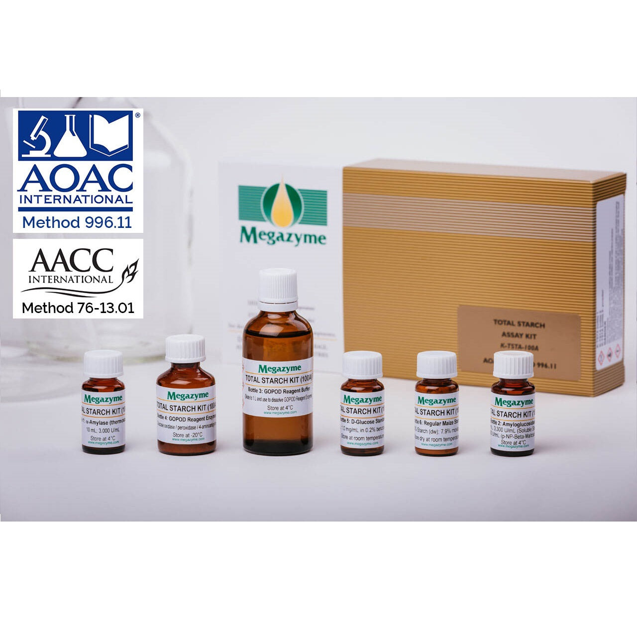 K-TSTA-100A Total Starch (AA/AMG) 100 Assays