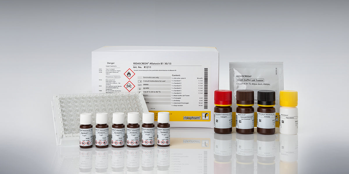 RIDASCREEN® Aflatoxin B1 30/15