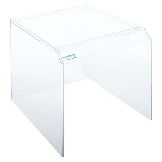 Cole-Parmer Balance Draft Shield, Large 18”W x 18-1/2”H x 19-3/4”D