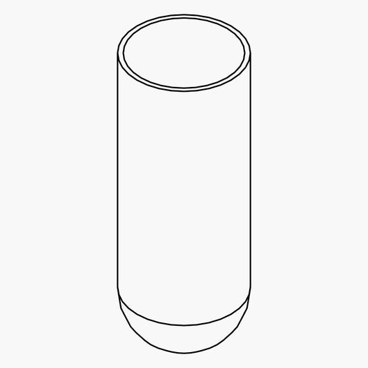 Extraction thimble, cellulose, 25x100mm - 25 pieces