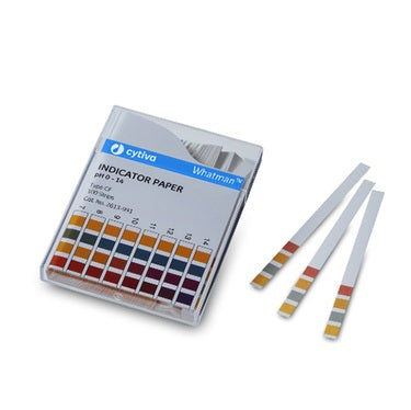 Whatman™ pH indicator, 1 to 11.0 range, 10x10 books, each of 20 Strips, (10 books of 20 strips )