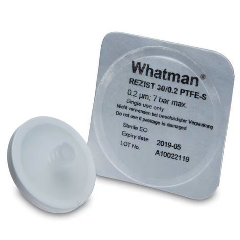 Puradisc 30mm Polytetrafluoroethylene Syringe Filter, 5 µm, non-sterile, (formally known as ReZist)