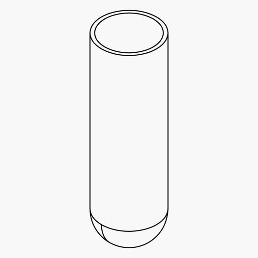 Extraction thimble, cellulose, 33x94mm - 25 pieces
