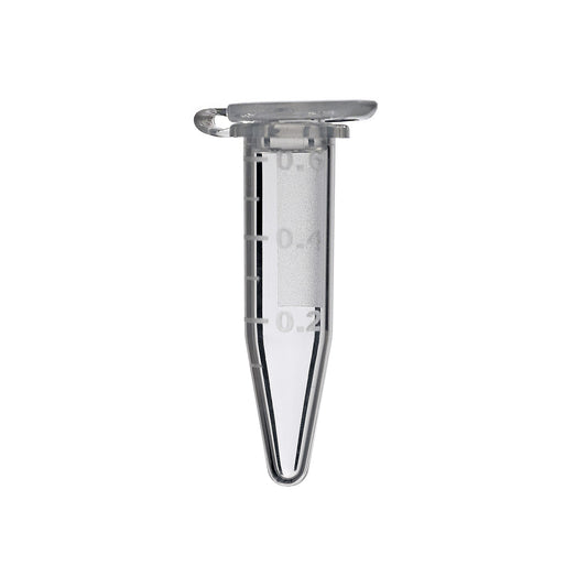 Microcentrifuge Tube 0.5ml, Clear, Graduated, Boil-Proof