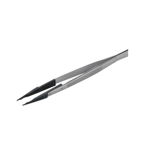 Tweezers with straight tips Length: 140mm for 1mg to 50g weights