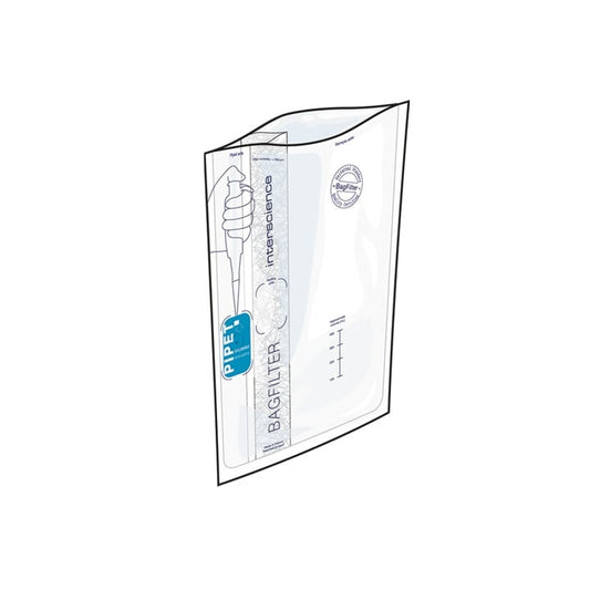 ON PROMOTION - BagFilter® Pipet Lateral filter bag with easy pipet access, 400ml