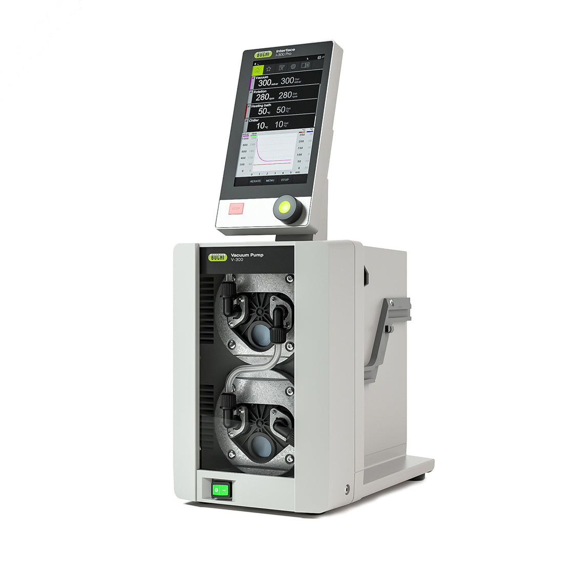 Buchi Vacuum Pump V-300 1.8m3/h, 5mbar, I-300 Pro, WB, Cond.