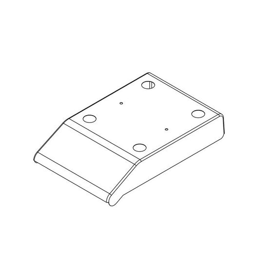 In-use cover for ML precision balances with square pan