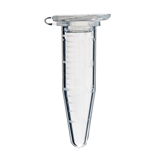 Microcentrifuge Tube 1.5ml, Clear, Graduated, Easy-Open