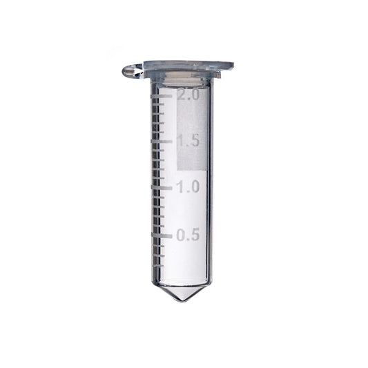 Microcentrifuge Tube 2ml, Clear, Graduated, Boil-Proof