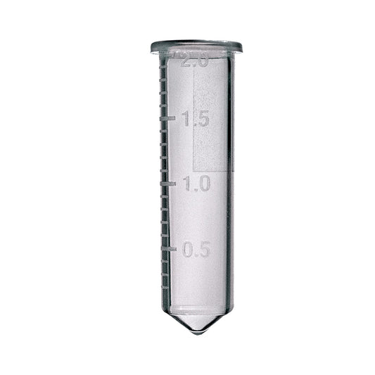 Microcentrifuge Tube 2ml, Clear, Graduated, No Cap