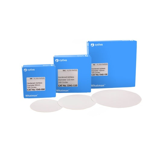 Whatman™ Grade 542 Ashless Fine Precipitate FIlter, circle, 12.5cm