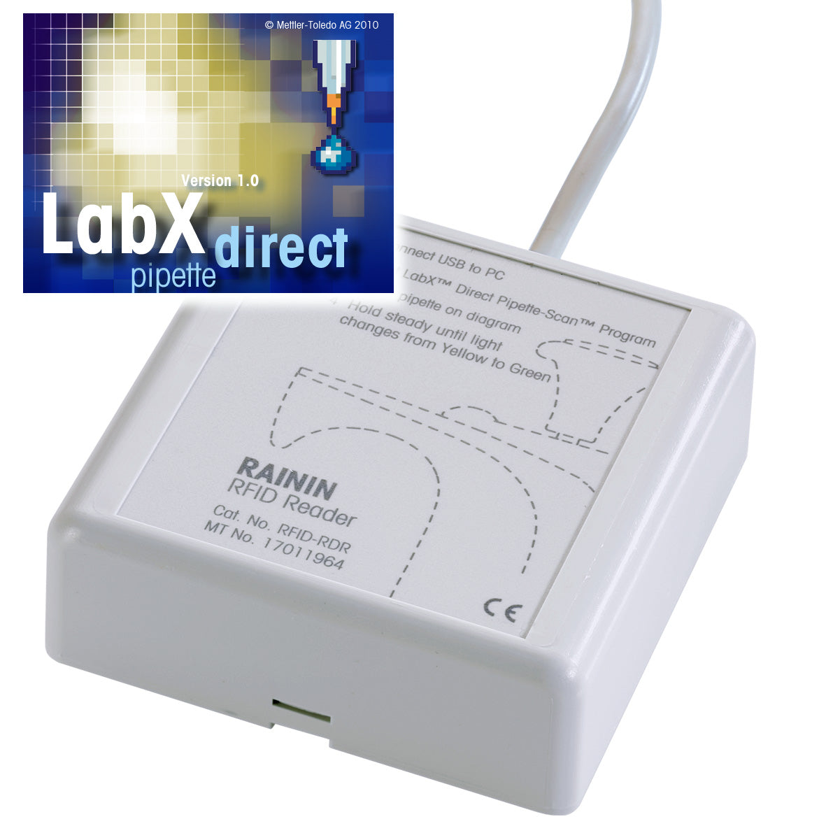 Rainin RFID Reader & LabX Software (RFID-KIT)