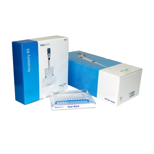PureSpeed Starter Kit - 1000ul E4 XLS+ Electronic Single Channel Pipette, 20ul ProG Resin Tips, Tip Adapters, Base, SD card, 96-deepwell plate, ColorTrak™ Guide (PT-S2-N20)
