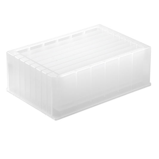 Reservoir For High-Throughput Workflows, Standard Profile, 8-Channel, V Bottom, PP, Reusable, SBS footprint, Sterile