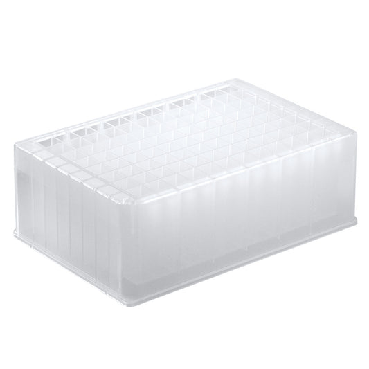 Deepwell Plate For High-Throughput Workflows, 2.2ml, 96 Square Well , Pyramidal Bottoms, Non-Sterile