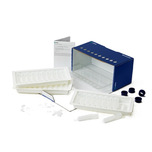 Disposable PD-10 Desalting Column, with Sephadex G-25 resin, 1.0–2.5ml samples (30 columns)