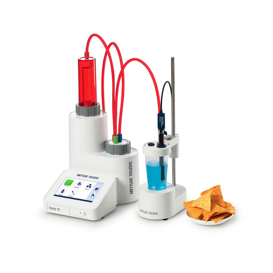 EasyPlus Cl titrator with 20ml burette and EM45-BNC electrode & access