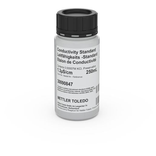 Conductivity 1.3 µs/cm 250 mL single use