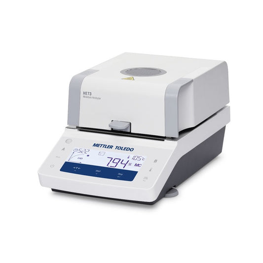 HE53 Halogen Moisture Analyzer 54g x 1mg (0.01% MC)