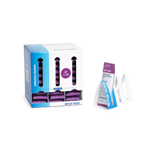 pH 11.00 Buffer sachets, box with 30 x 20 mL
