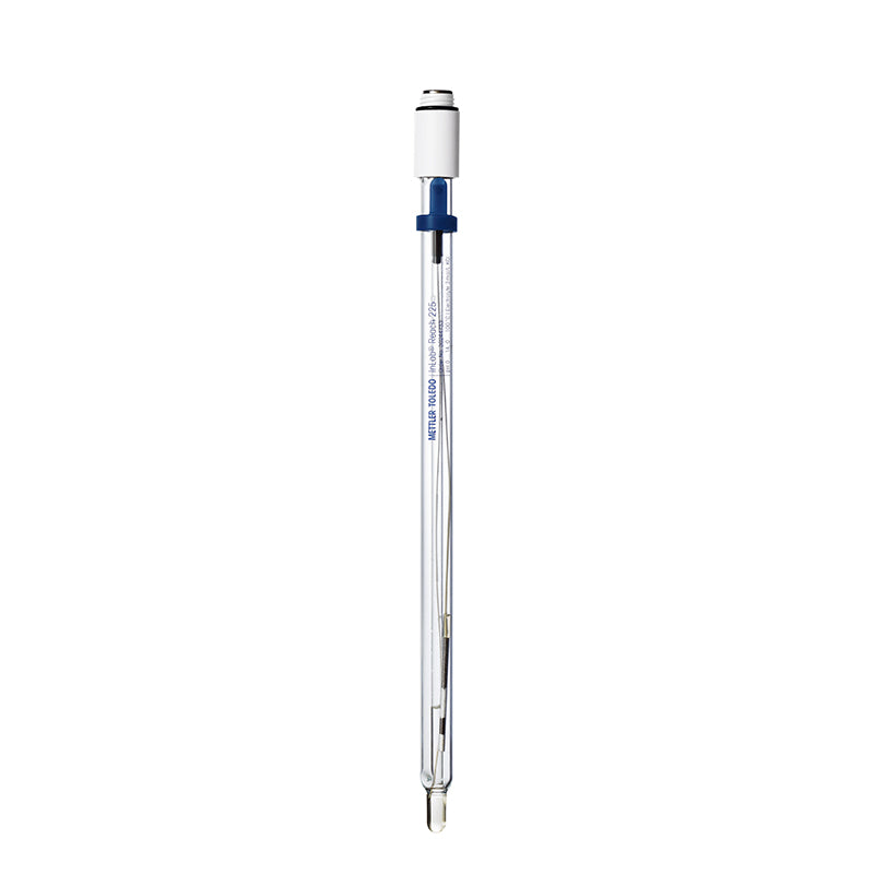 InLab Reach 225 pH electrode with shaft length of 225 mm, requires cable