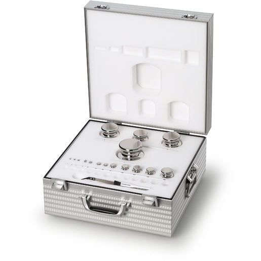 1mg-5kg (28 weights) F1AC weight set with plastic box