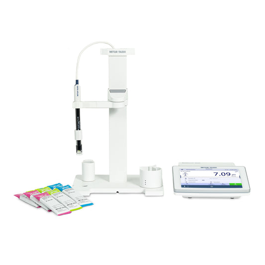 pH meter SevenDirect SD20 Kit. InLab Expert Pro-ISM, includes electrode arm and pH buffer sachets