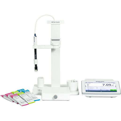 pH meter SevenDirect SD20 Stirrer Kit. InLab Expert Pro-ISM + EasyStir, includes electrode arm and pH buffer sachets