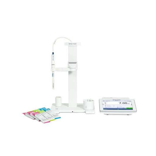 pH meter SevenDirect SD20 Solids Kit. InLab Solids Pro-ISM, includes electrode arm and pH buffer sachet