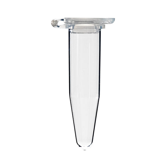 PCR Tube 0.2ml, Individual with Optically-Clear Flat Cap