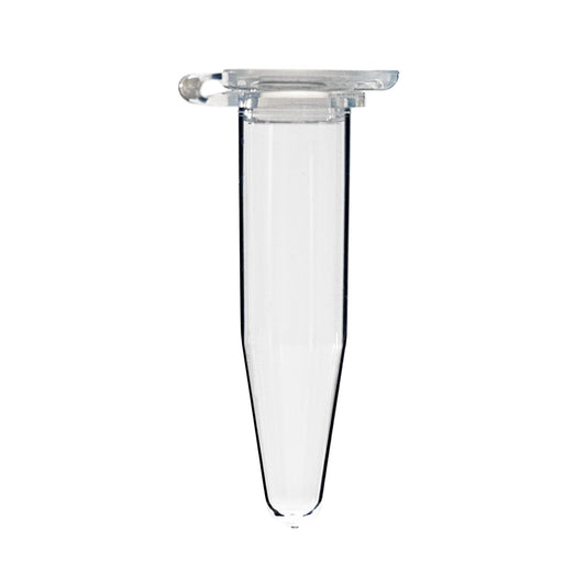 PCR Tubes 0.5ml, Individual with Frosted Flat Cap