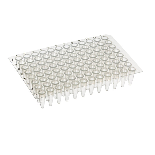 PCR Plate 96-Well Flat Top, Standard, Cuttable, Clear