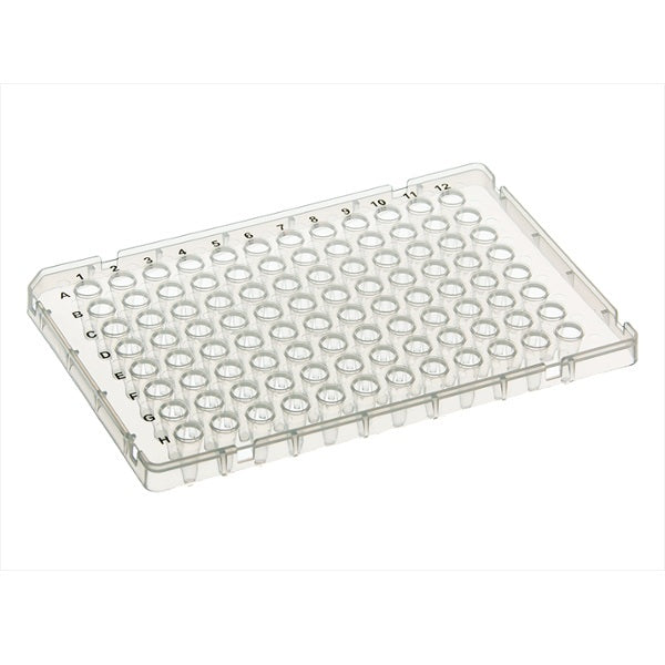 96-Well PCR Plate Semi-Skirt FAST Low Profile, Clear