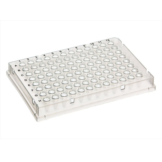 96-Well PCR Plate, Full-Skirt, 0.1mL, Clear