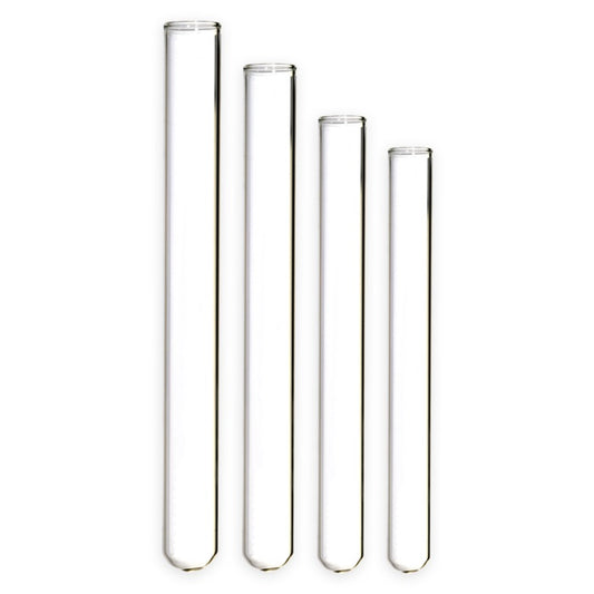 5ml Glass test tube, Disposable, 12x75mm, 0.6mm wall, Borosilicate Glass