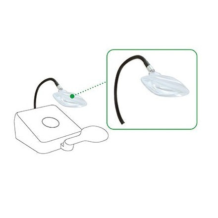 Magnifying Lens(x2), with flexible arm
