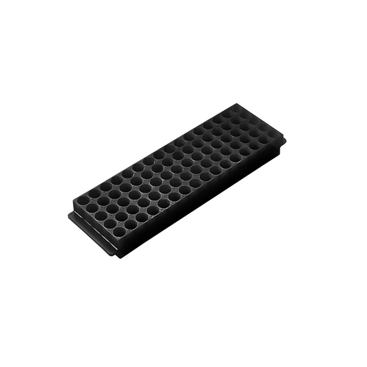 Rack 80-Place Up To 2ml Tubes, 5 X 16 Format, Black