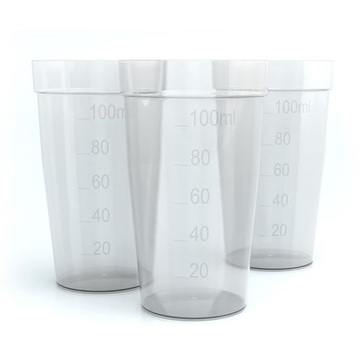Plastic beakers, 100mL