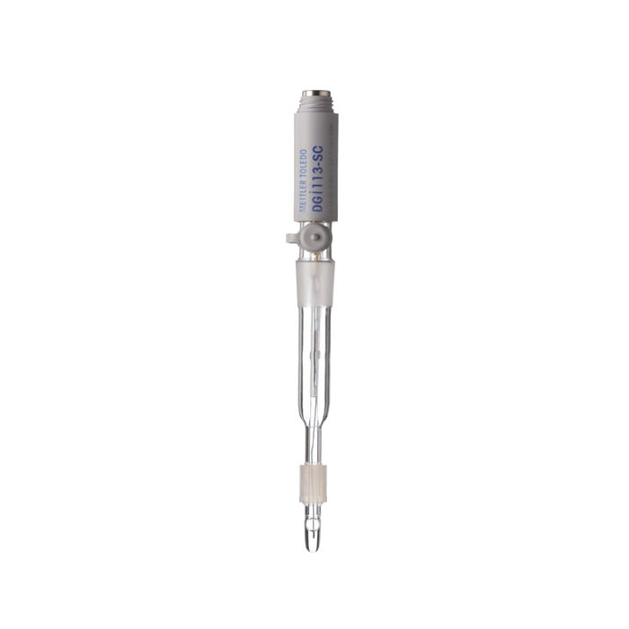 DGi113-SC pH electrode with movable sleeve junction and LiCl electrolyte