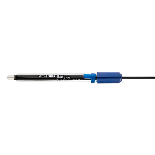 LE409 pH Electrode (glass, liquid electrolyte) with BNC connector