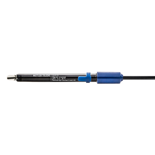 LE410 pH Electrode (glass, liquid electrolyte, 3-in1) with BNC connector